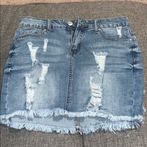 Jean skirt